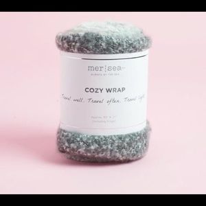 Mer Sea gray ombre scarf